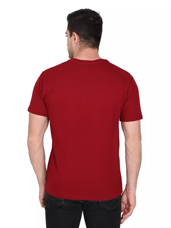 Cotton Terry Tee Maroon Cotton Terry Tee Maroon