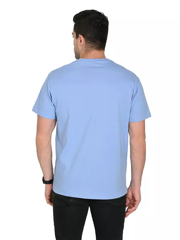 Cotton Jersey Tee Sky Blue