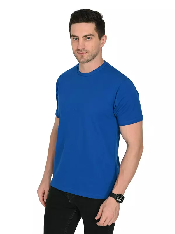 Cotton Terry Tee Prince Blue Cotton Terry Tee Prince Blue